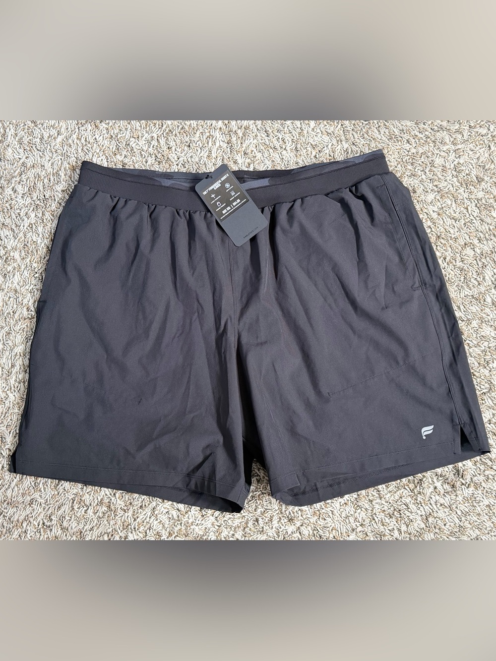 Fabletics Men's Black Athletic Shorts